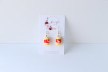 Load image into Gallery viewer, Woolen Ball Earrings
