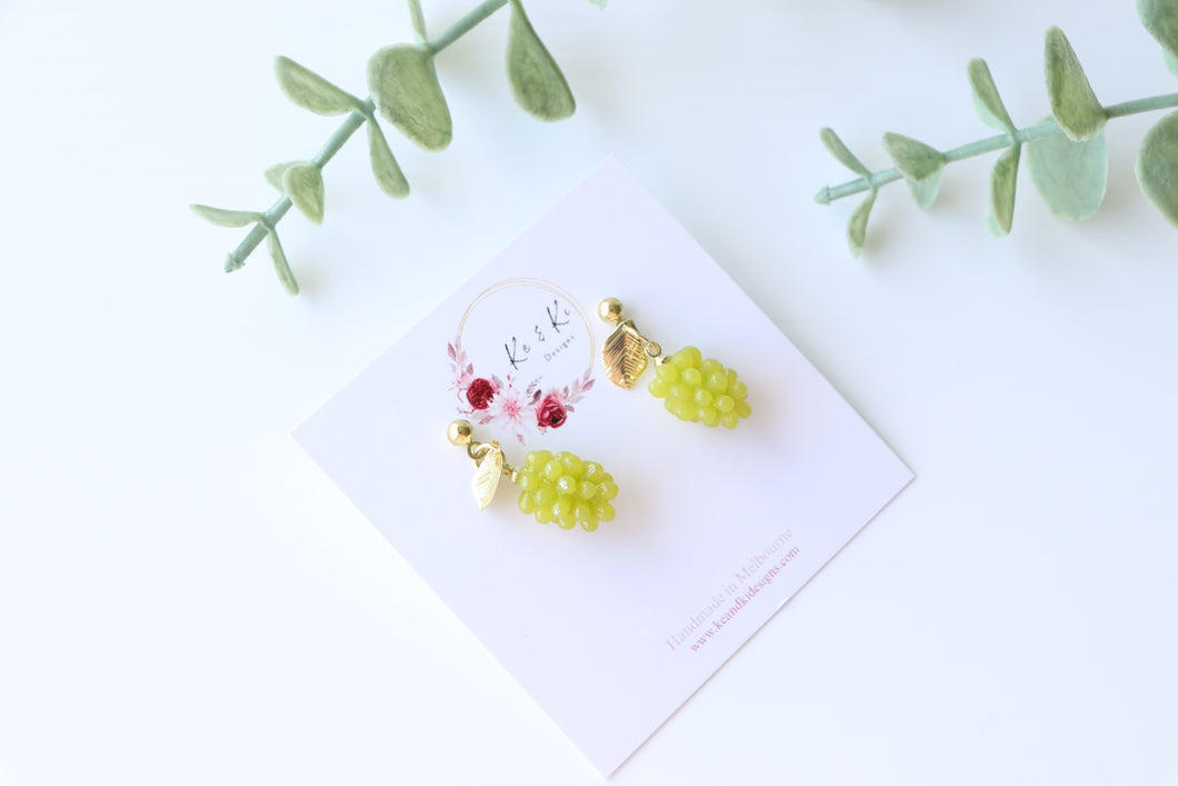 Grape Earrings