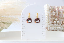 Load image into Gallery viewer, Halloween House Earrings
