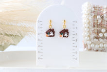 Load image into Gallery viewer, Halloween House Earrings
